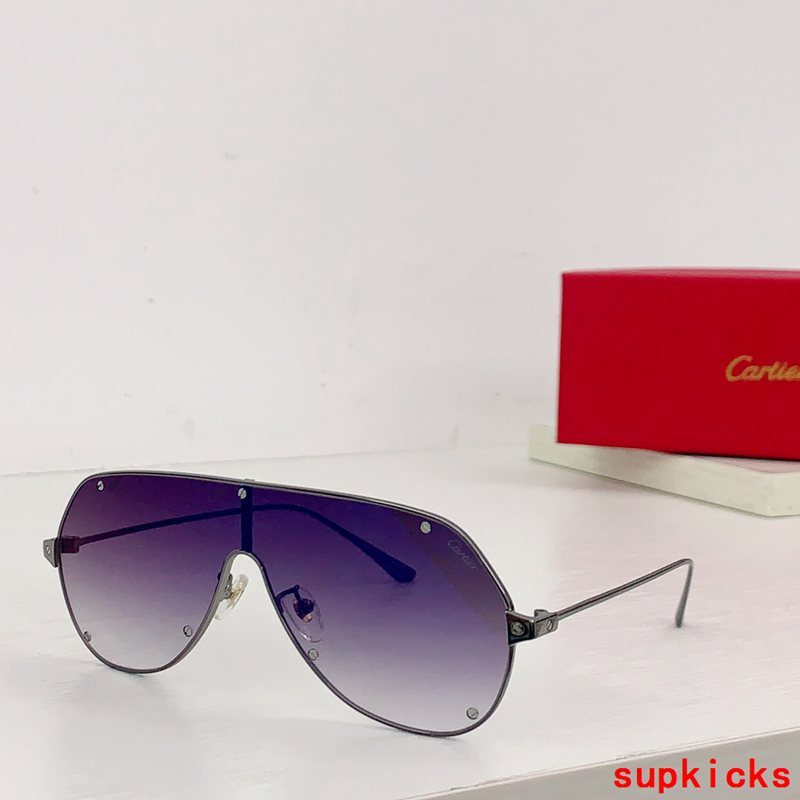 Full view of Cartier unisex sunglasses