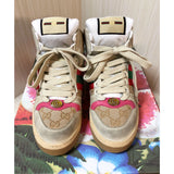 Gucci all-black luxury sneakers view 9 cushioned comfort fit