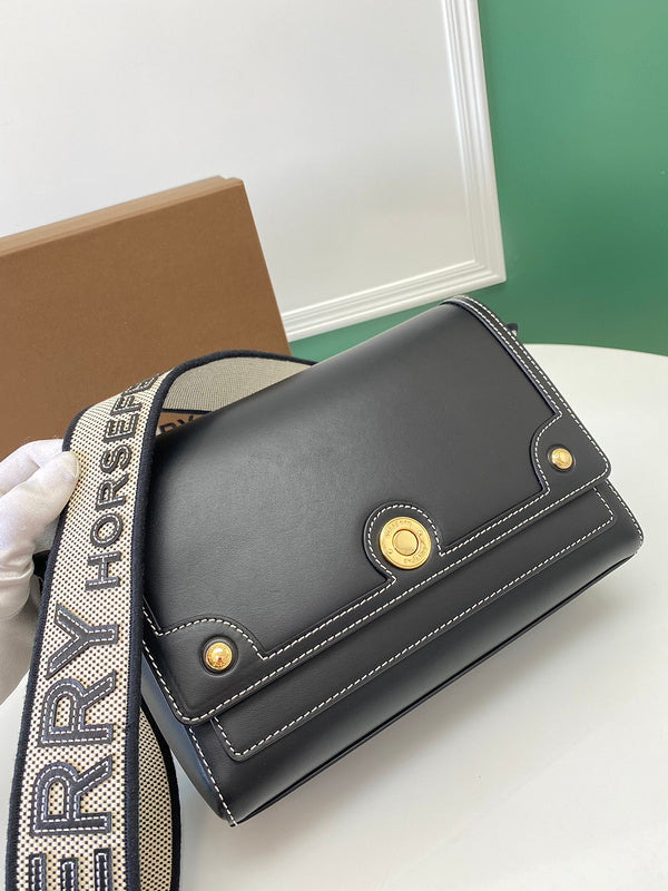 Chic Vegan Leather Handbag - Polished Finish | Women's Premium Handbag #1118 - back view (image 4) of designer-inspired handbag