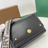 Chic Vegan Leather Handbag - Polished Finish | Women's Premium Handbag #1118 - back view (image 4) of designer-inspired handbag