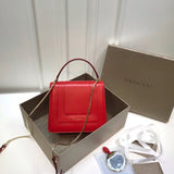 Chic Faux Leather Handbag - Refined Silhouette | Women's Designer-Inspired Purse #1767 - close-up detail shot (image 3) of designer-inspired handbag