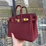 Close-up detail of statement bag design
