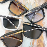 Side view of Louis Vuitton unisex sunglasses