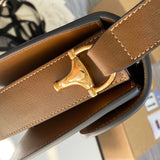 Top view of premium modern women's handbag – women's luxury handbag