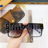 Front view of Louis Vuitton unisex sunglasses