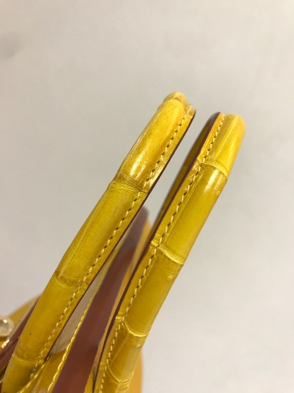 Close-up detail of modern bag design