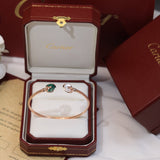 Front view of Cartier unisex jewelry piece