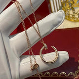 Front view of Cartier unisex jewelry piece