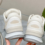 Gucci sneakers detailed view showing premium designer craftsmanship