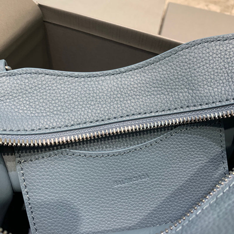 Sophisticated Faux Leather Handbag - Versatile Everyday Design | Women's Everyday Carry Handbag #327 - alternate angle view (image 8) of designer-inspired handbag