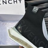 Givenchy White Loafer Flats - Front View