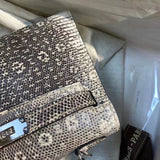 Close-up detail of clean-lined bag design