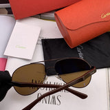 Front view of Cartier unisex sunglasses