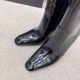 Saint Laurent luxury shoes detail shot