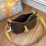 Front view of chic elevated women's handbag – women's designer-style accessory