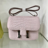  streamlined shoulder bag detail view showing craftsmanship 8