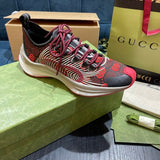 Gucci two-tone luxury sneakers view 7 sleek tonal finish