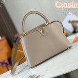 Close-up detail of classic polished women's handbag – women's everyday handbag