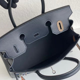 Close-up detail of effortless bag design