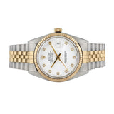 Front view of Rolex men's watch