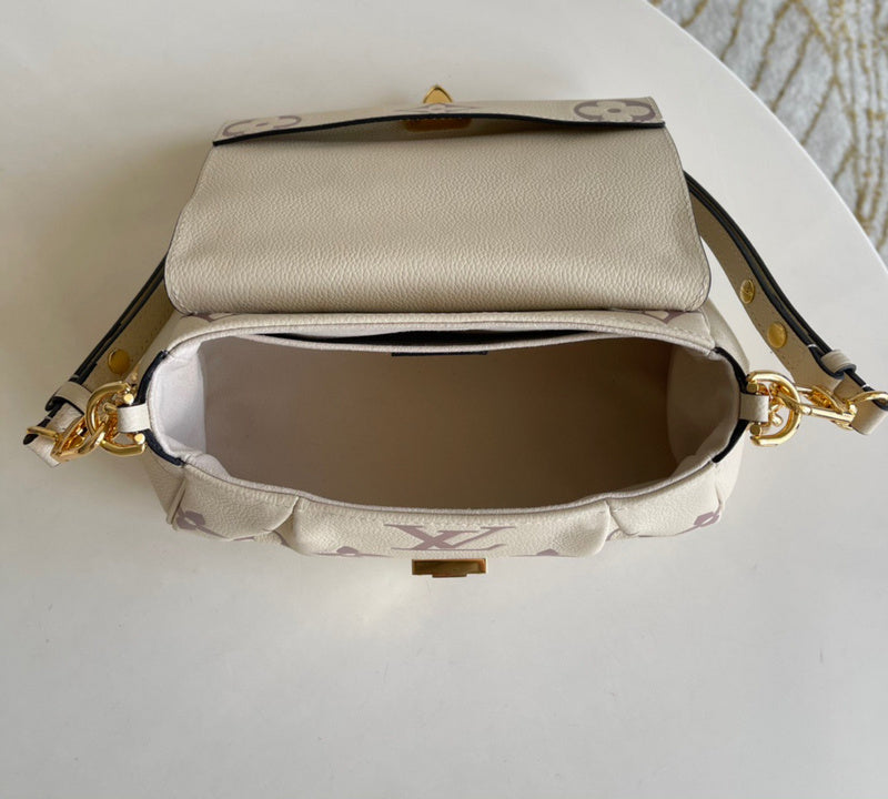 Front view of premium refined women's handbag – women's luxury handbag