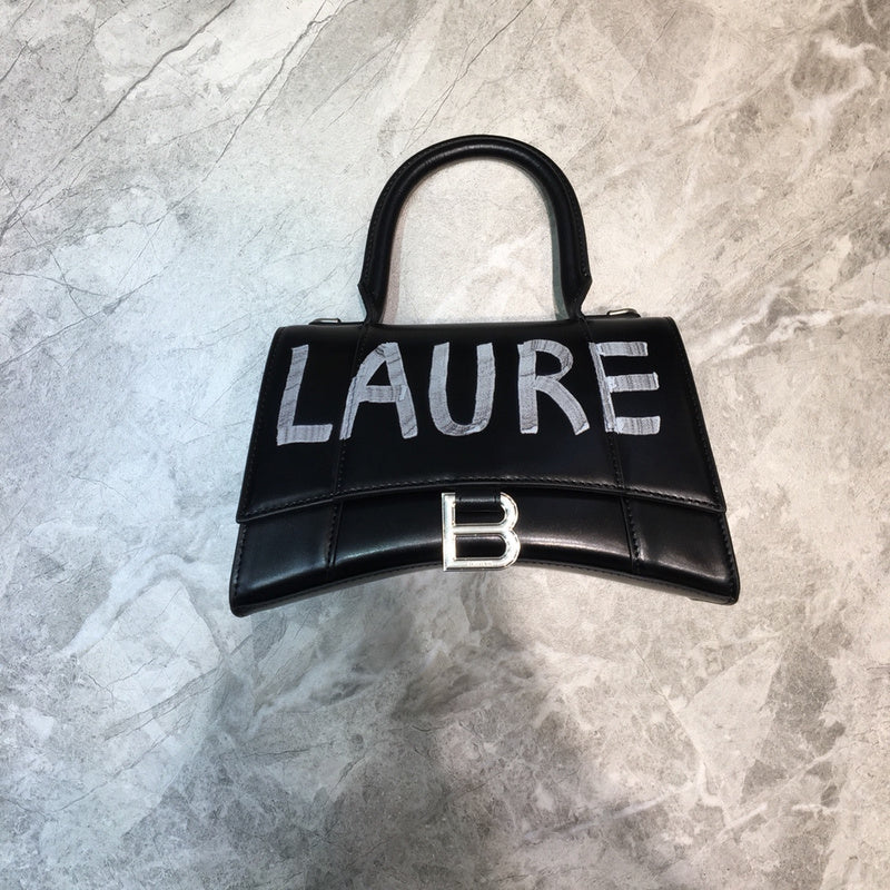 Bold Vegan Leather Handbag - Modern Structured Build | Women's Everyday Carry Handbag #607 - close-up detail shot (image 3) of designer-inspired handbag