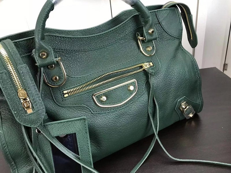Back view of premium signature women's handbag – women's everyday handbag