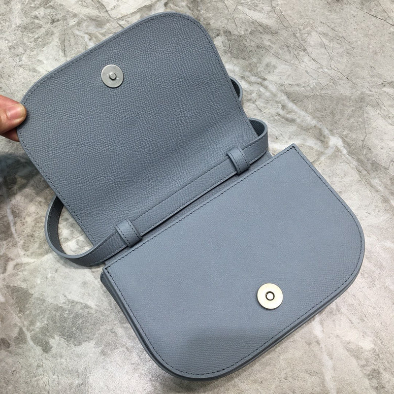 Elegant Premium PU Leather Handbag - Statement Silhouette | Women's Everyday Carry Handbag #816 - styled full view (image 7) of designer-inspired handbag