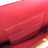 Side profile of sleek chic women's handbag – women's luxury accessory