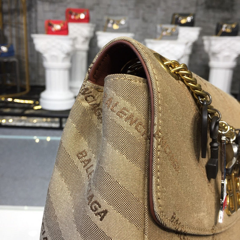 Contemporary Vegan Leather Handbag - Signature Hardware Accents | Women's Luxury Handbag #835 - interior view (image 6) of designer-inspired handbag
