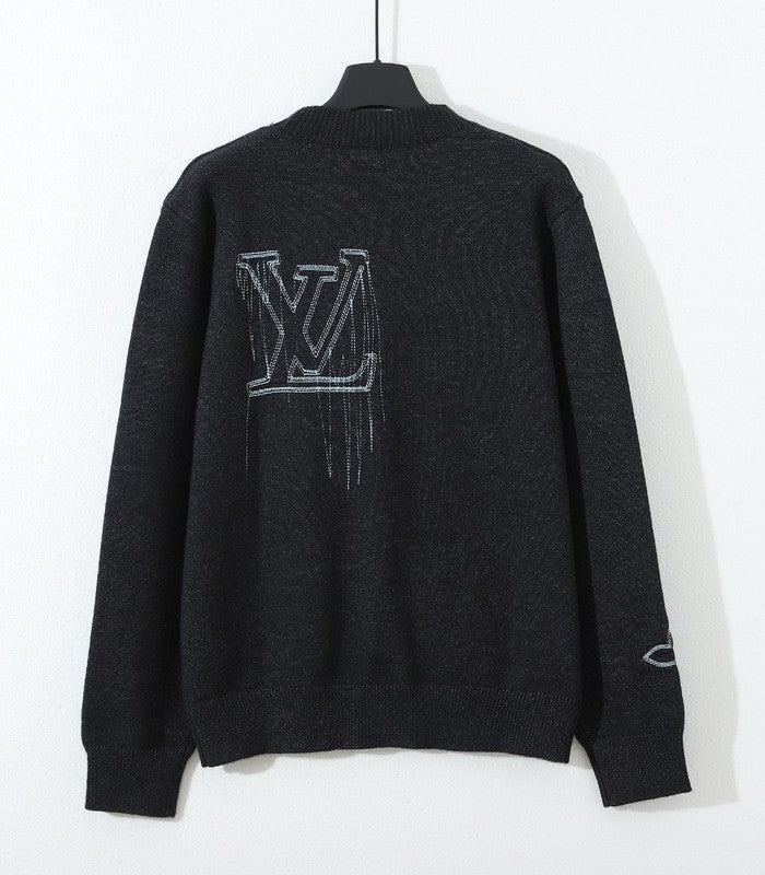 Side profile of Louis Vuitton luxury clothing with relaxed-fit cut