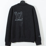 Side profile of Louis Vuitton luxury clothing with relaxed-fit cut