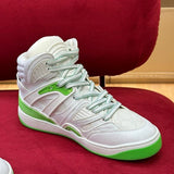 Gucci clean off-white luxury sneakers view 8 padded collar comfort