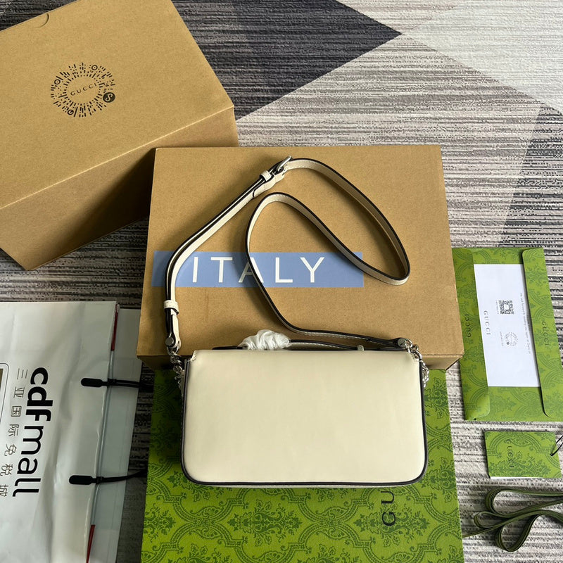 Front view of structured everyday-luxe women's handbag – women's designer-style accessory