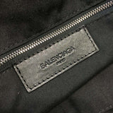 Sleek Vegan Leather Handbag - Modern Structured Build | Women's Premium Handbag #168 - back view (image 4) of designer-inspired handbag