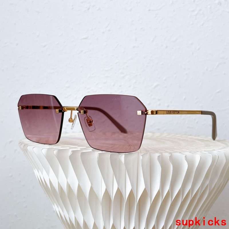 Angled view of Louis Vuitton unisex sunglasses