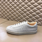Hermès Beige Block Heel Pumps - Lifestyle Styling Shot