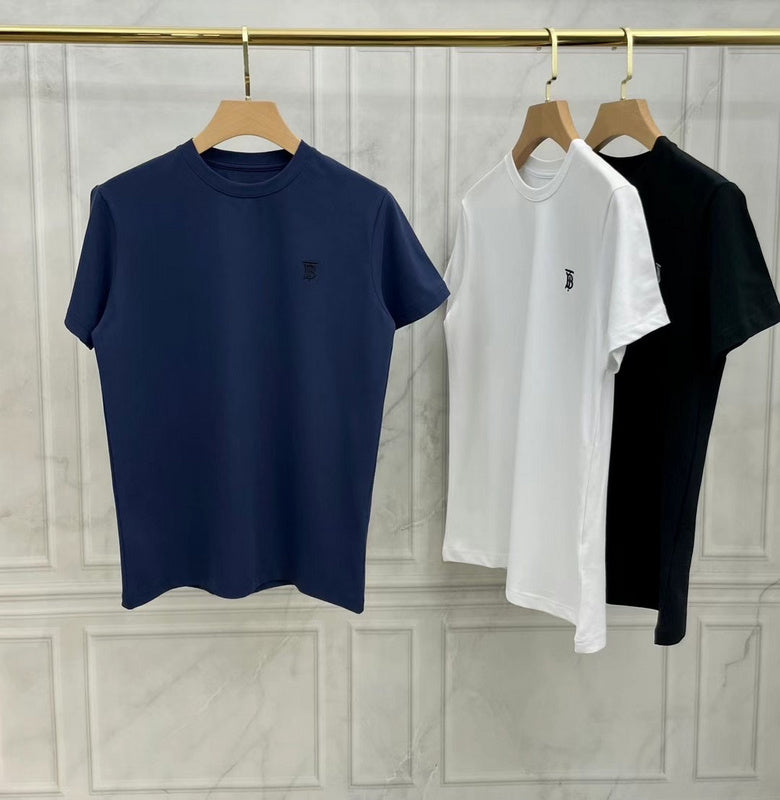 Burberry t-shirt close-up — premium authentic designer style