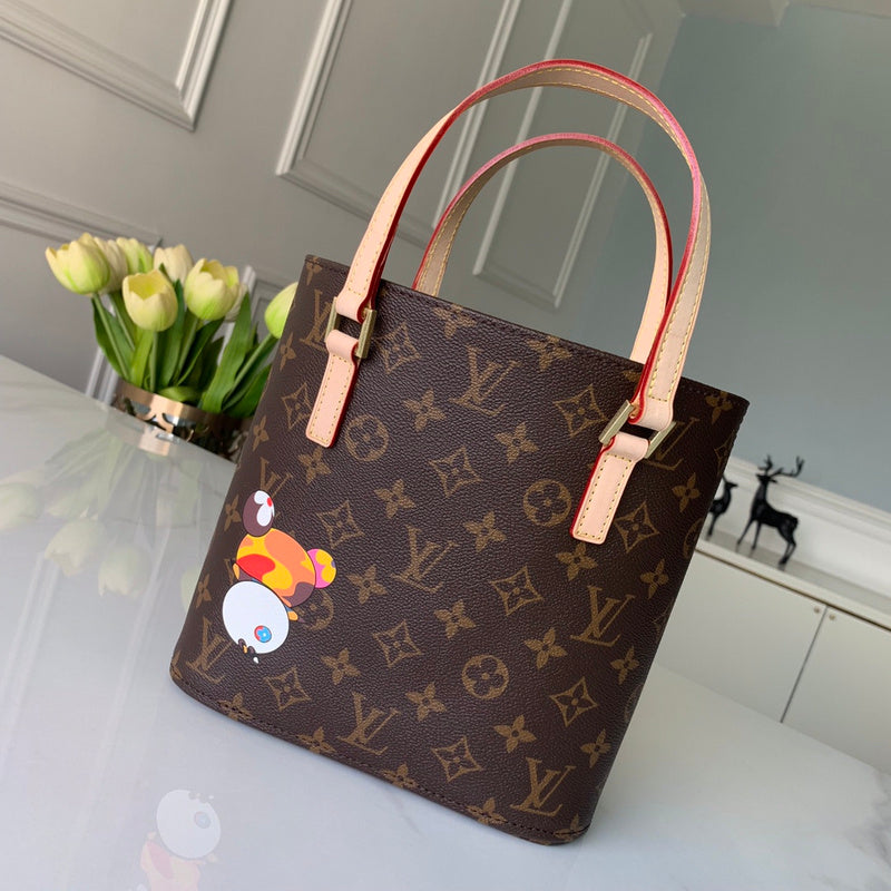 Styled lifestyle shot of everyday-luxe modern women's handbag – women's luxury accessory