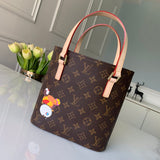 Styled lifestyle shot of everyday-luxe modern women's handbag – women's luxury accessory