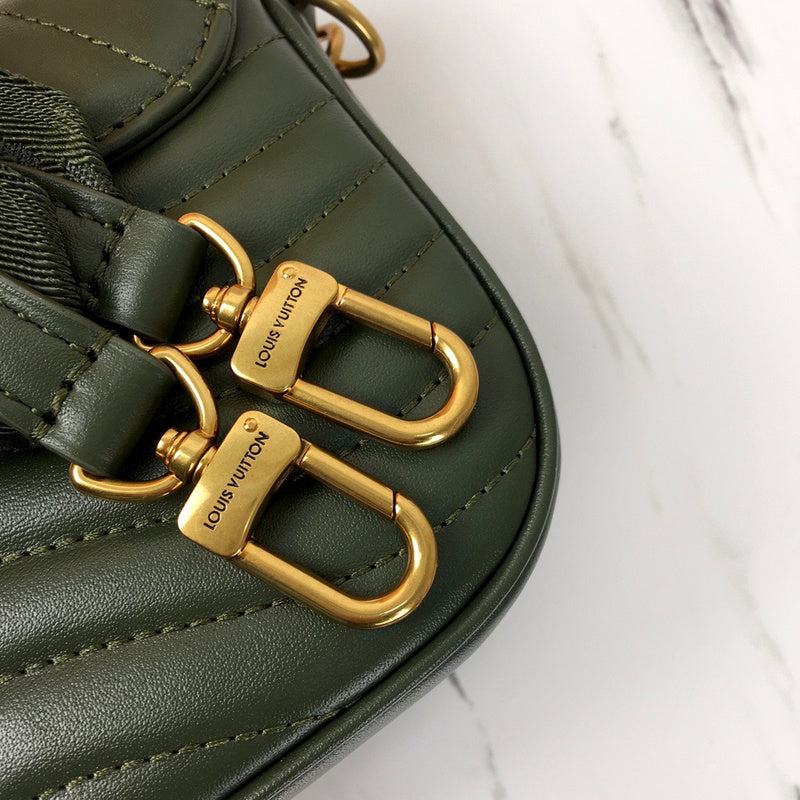 Front view of refined structured women's handbag – women's premium purse