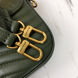 Front view of refined structured women's handbag – women's premium purse