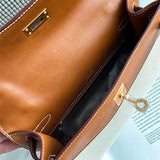  chic handbag detail view showing craftsmanship