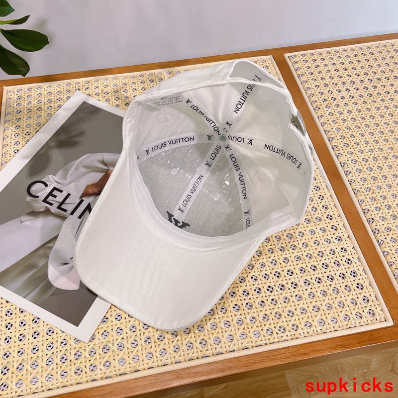 Side view of Louis Vuitton unisex cap