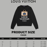 Close-up detail shot of Louis Vuitton luxury clothing with everyday silhouette
