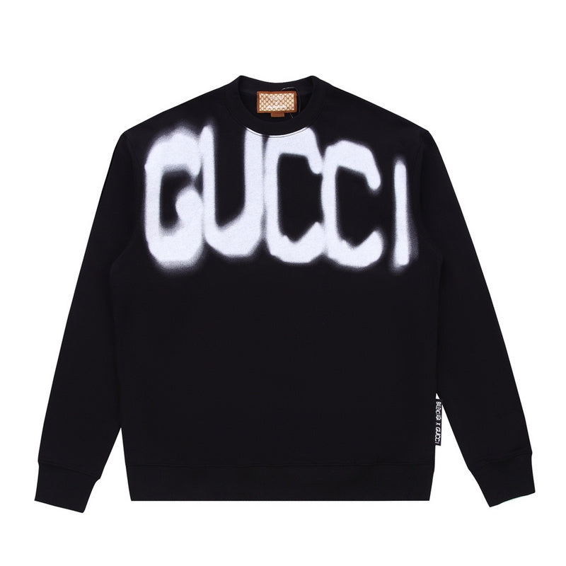 Back view of Gucci luxury clothing with tailored silhouette
