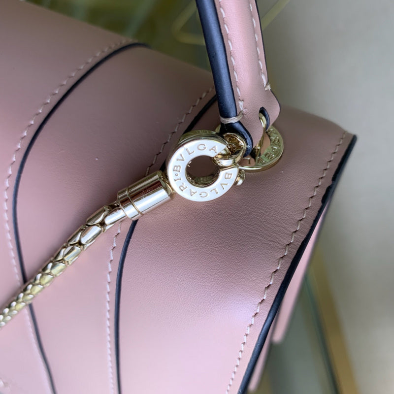 Sleek Vegan Leather Handbag - Understated Luxury Look | Women's Designer-Inspired Purse #1699 - hardware and detail close-up (image 5) of designer-inspired handbag