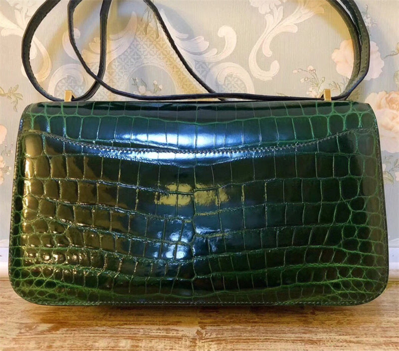 Statement bag shown from front angle