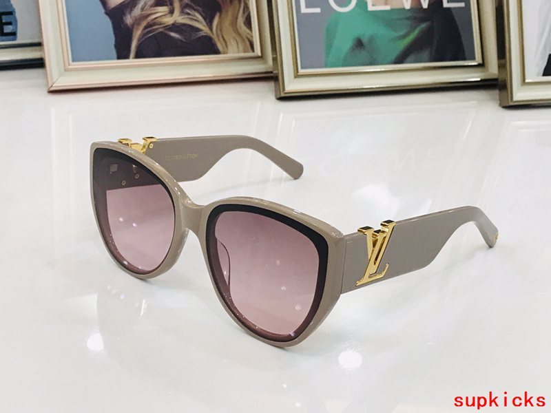 Full view of Louis Vuitton unisex sunglasses