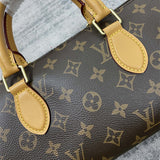  polished satchel styled with outfit